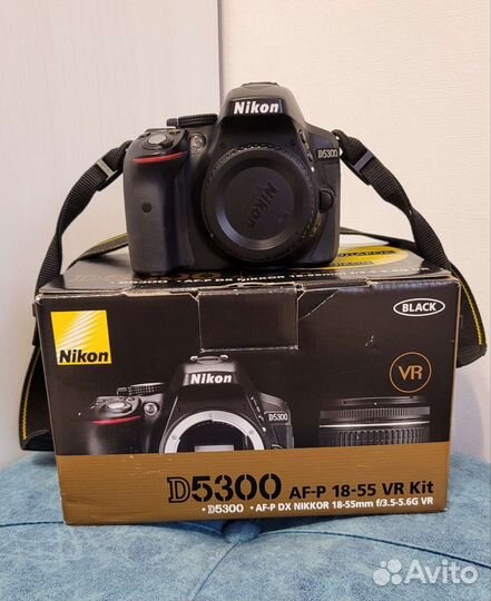 Зеркальный фотоаппарат (никон) nikon d 5300 body