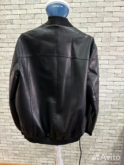Кожаная куртка мужская
