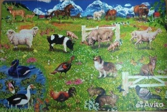 Мягкий пазл 24 элемента