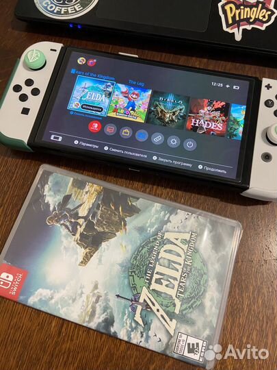 Nintendo switch oled с играми