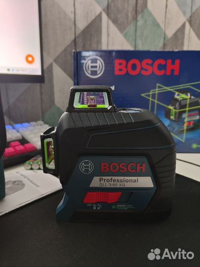 Лазерный уровень Bosch GLL 3-60 XG