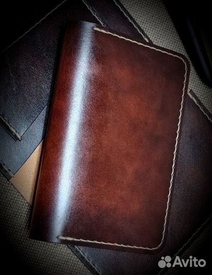 Обложка для паспорта из натуральной кожи