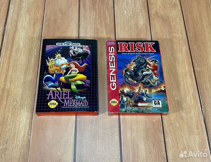 Оригинальные картриджи Sega Genesis