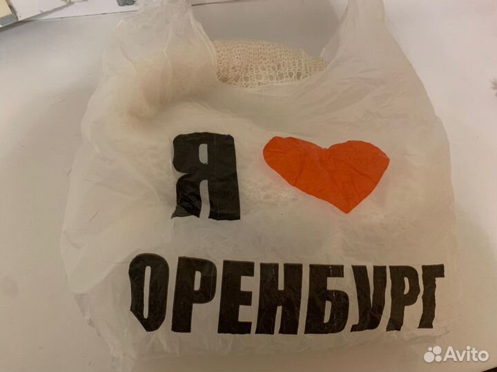 Оренбургский пуховый платок паутинка