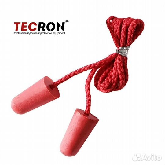 Противошумные со шнурком беруши