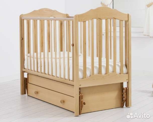 Детская кроватка gandylyan с матрасиком