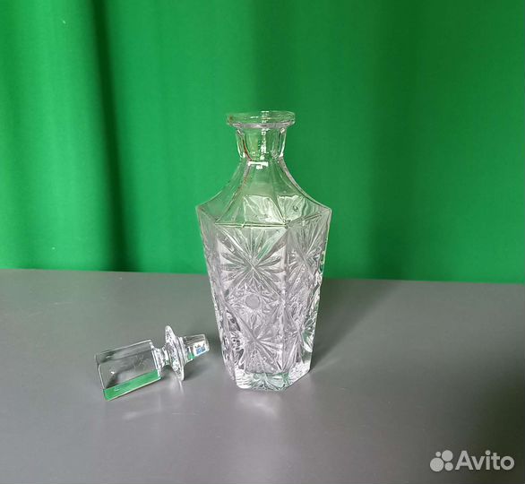 Штоф хрустальный