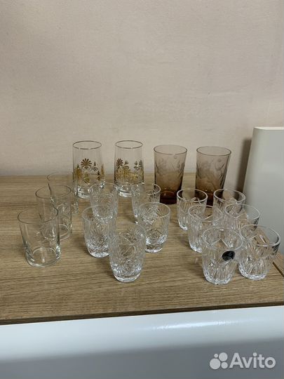 Рюмка, стаканы СССР