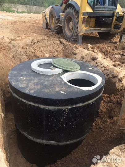Кольца жби для бетонного септика и канализации