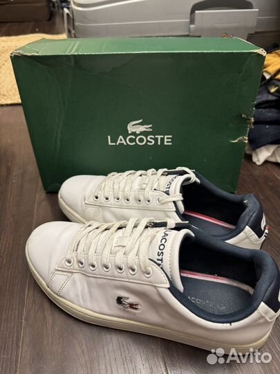 Кроссовки, кеды lacoste carnaby