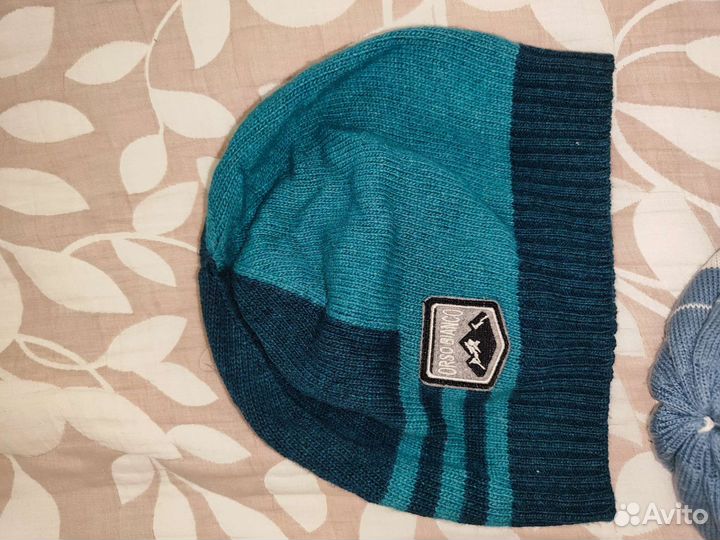 Шапки на мальчика 4-7 лет