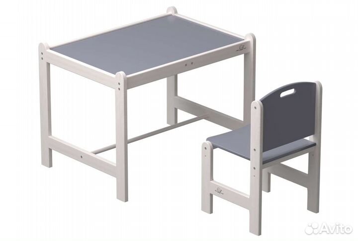 Детский стол и стул новый