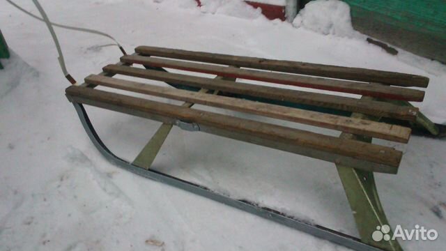 Продаю санки алюминиевые/СССР