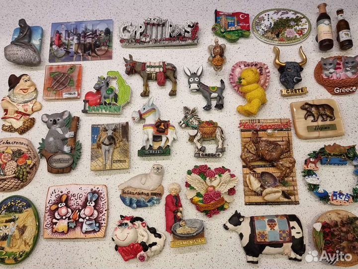 Магниты животные и еда