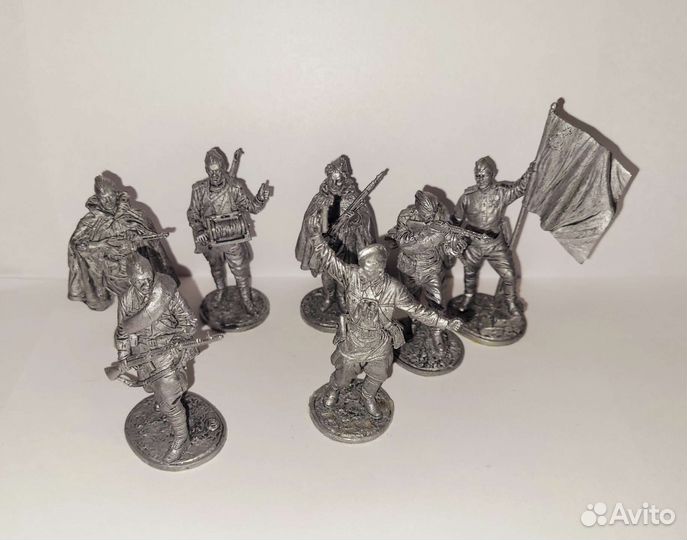 Оловянные солдатики 65мм