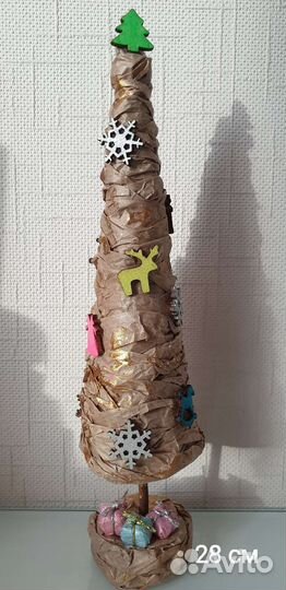 Ёлка. Новогодняя поделка в сад, школу