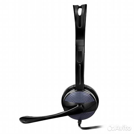 Накладные проводные наушники с микрофоном