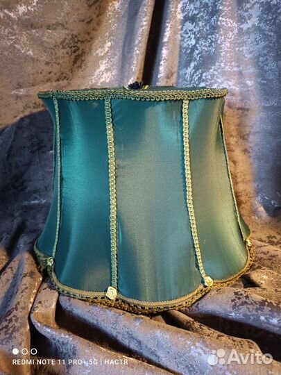 Абажур ручной перетяжки под старину