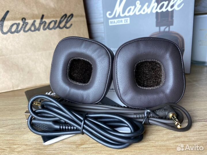 Marshall Major 4 bluetooth (Коричневый)