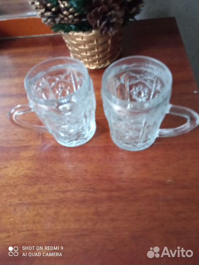 Для сервировки столаХрустальные фужеры бокалы СССР