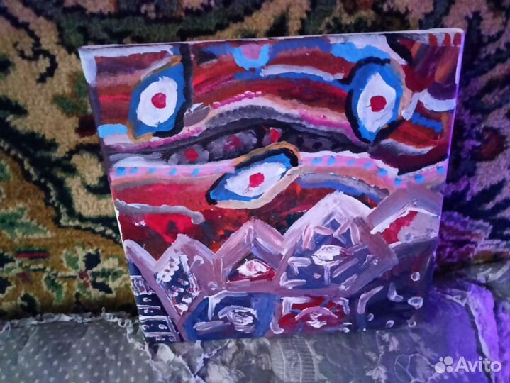 Картина акрилом на холсте
