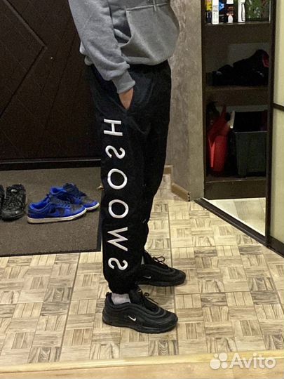 Спортивные штаны nike double swoosh