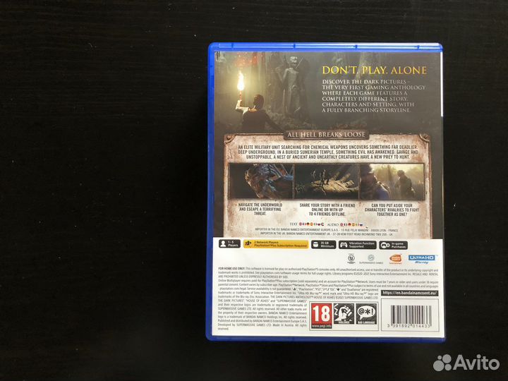 The Dark Pictures Anthology: House of Ashes (PS5)