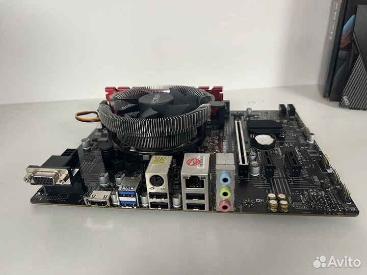 Материнская плата + i5 10400f + 16гб