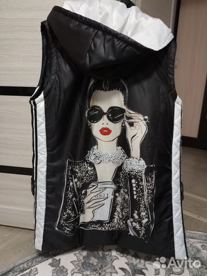 Безрукавка женская удлиненная