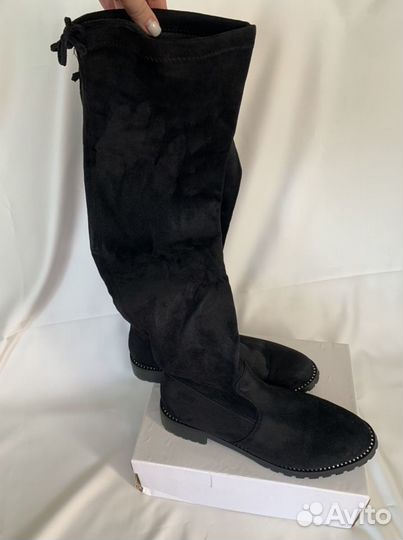 Ботфорты, чулки