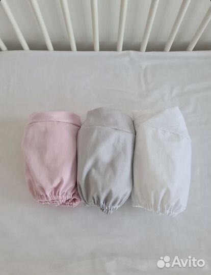 Простынь на резинке 65х65