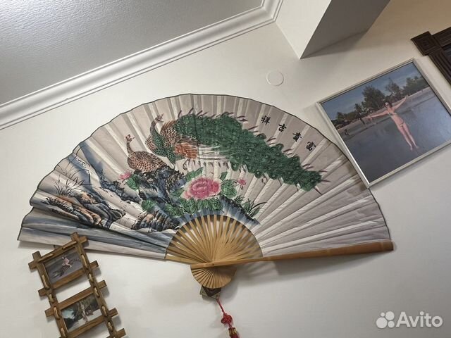 Веер на стену