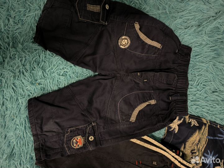 Шорты пакетом на мальчика 122