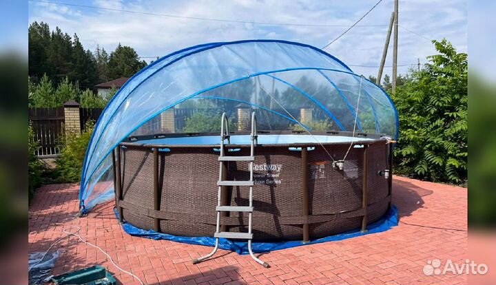 Купол для бассейна