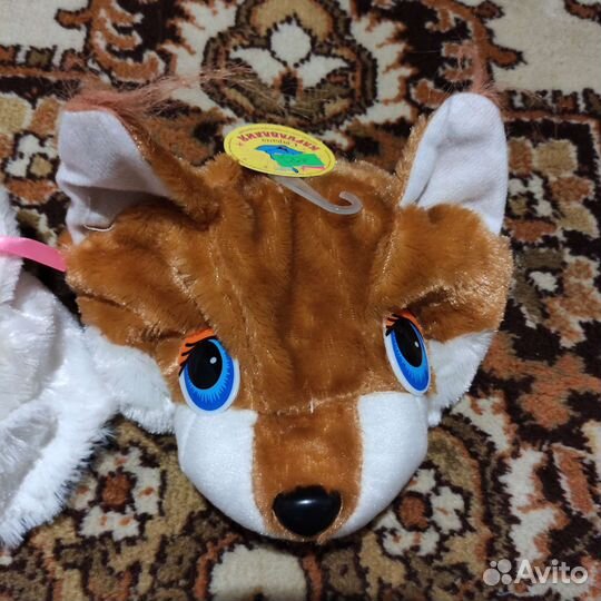 Шапка Кошечка Медведь Петушок Белка