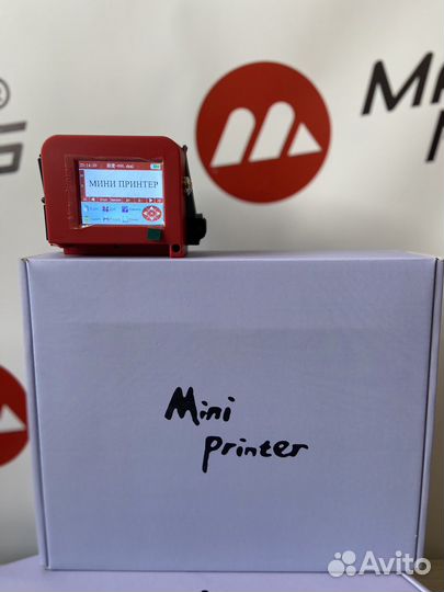 Каплеструйный принтер маркиратор face minik