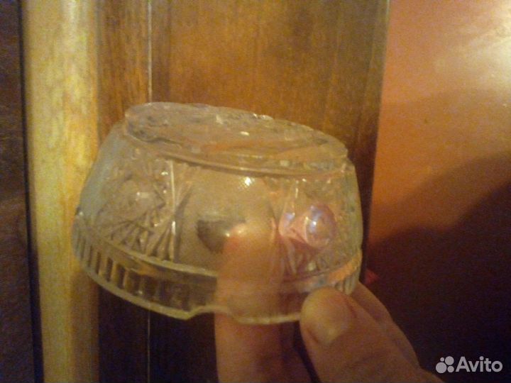 Пепельница хрусталь СССР