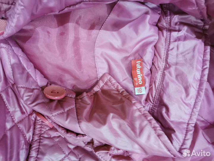 Демисезонная куртка для девочки 92 98