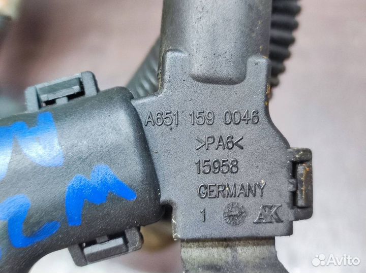 Плюсовой провод генератора Mercedes W212, W218