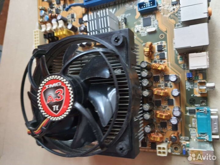 Материнская плата Asus с процессором amd Athlon 4x