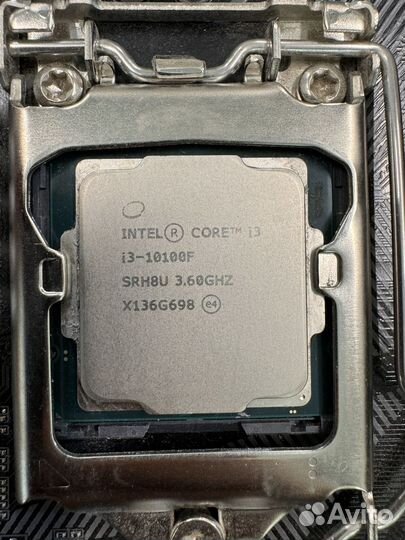 Процессор Intel core i3 10100f