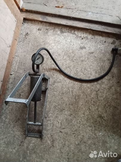 Насос ножной СССР