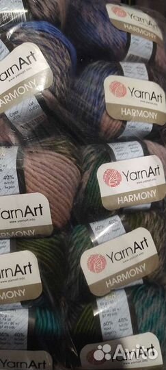 Пряжа для вязания ярнарт Хармони