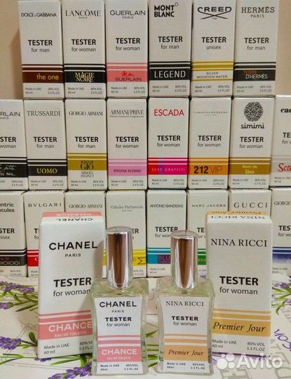 Парфюм тестеры ОАЭ