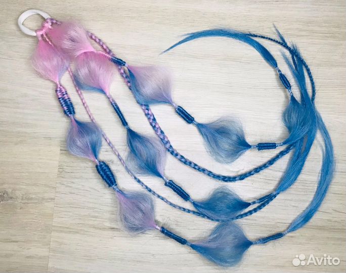 Резиночки для волос ручной работы