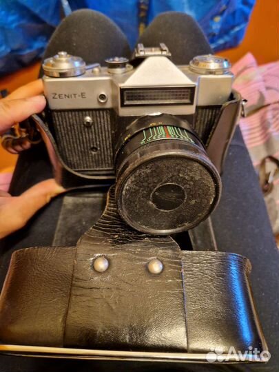 Плёночный фотоаппарат zenit объектив helios