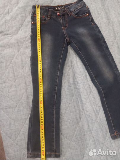 Джинсы утепленные