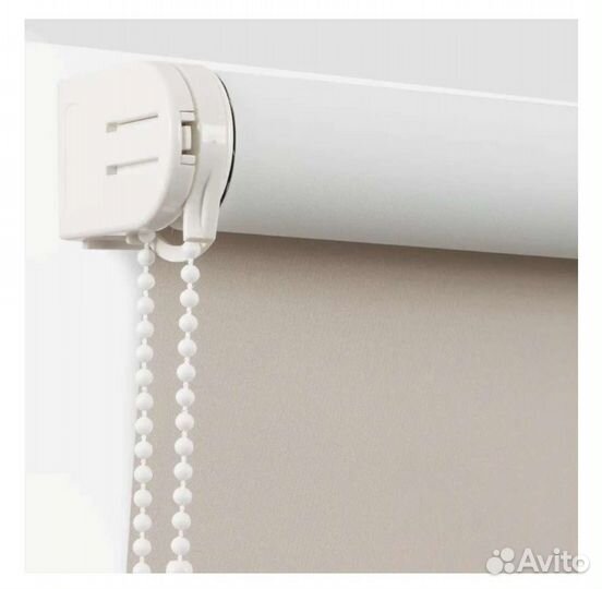 Штора рулонная Inspire блэкаут 100x160 см цвет кре