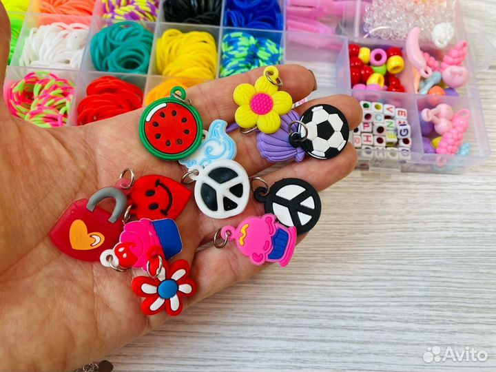 Резиночки для плетения браслетов набор для девочек