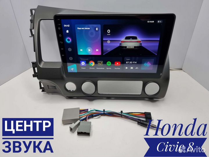 Штатная магнитола Teyes CC3 Honda Civic 8